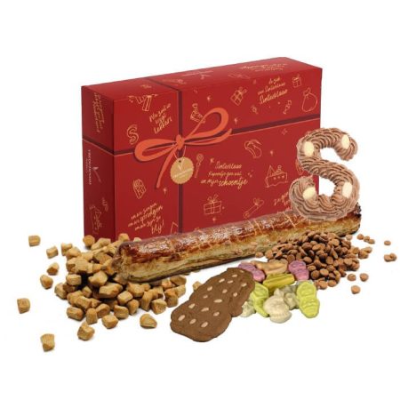 Sinterklaas, relatiegeschenk, bakkerij, chocoladeletter