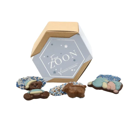 Hexagon cadeau doosje "Jongen"