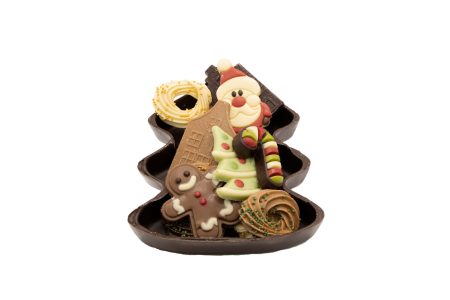 Kerstboom chocolade