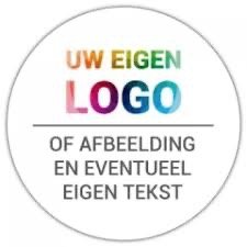 sticker met eigen logo