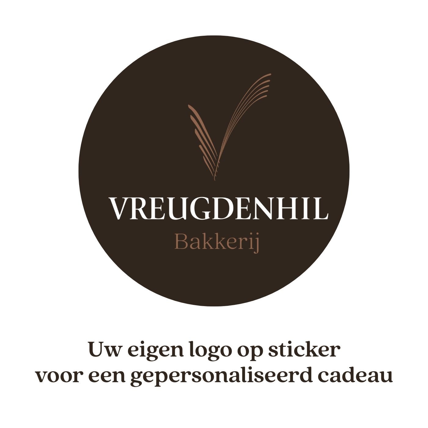 sticker met eigen logo
