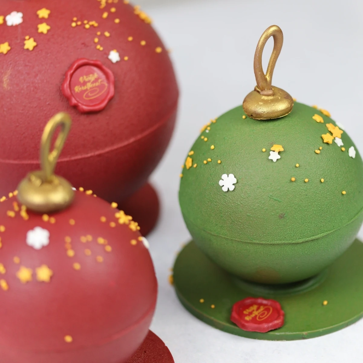 Kerstbal melk - Afbeelding 4