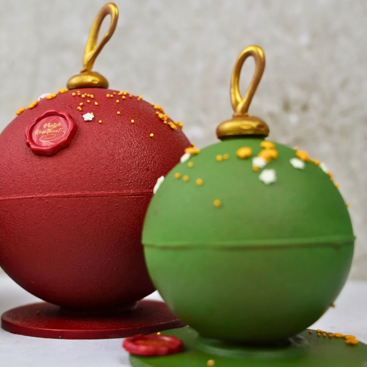 Kerstbal melk - Afbeelding 5