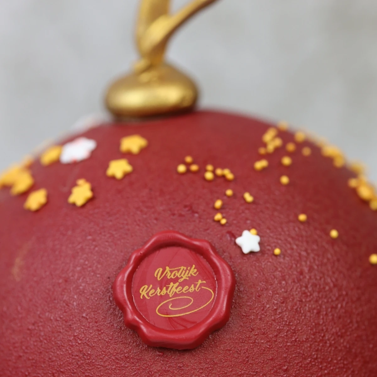 Kerstbal melk - Afbeelding 2